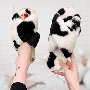 Faux Fur Fluffy Slipper's